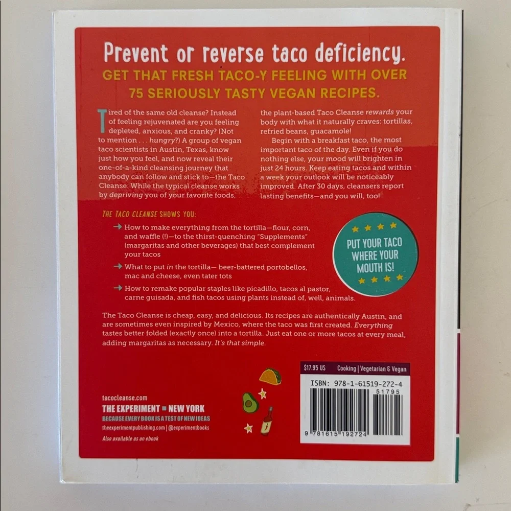The Taco Cleanse Cookbook